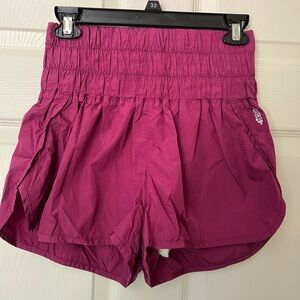 Free People The Way Home Shorts in Acai